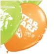 balony star wars darth vader i yoda pastel mix qualatex 12 6 szt