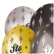 balony sto lat metaliczne 13 gemar 6 szt