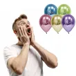 balony sto lat platynowe mix godan 12 5 szt