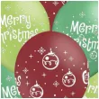 balony swiateczne merry christmas 12 partypal 6 szt