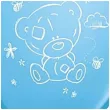 balony tatty baby boy niebieskie qualatex 11 25 szt