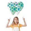 balony tropikalne liscie pastel mix gemar 13 5 szt