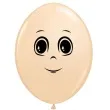 balony twarz meska cielosty qualatex 6 50 szt