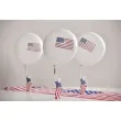 balony usa party biale santex 9 8 szt