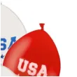 balony usa stany zjednoczone mix boland 10 6 szt