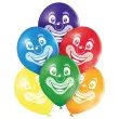 balony usmiech klauna pastel mix belbal 10 6 szt