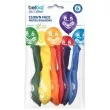 balony usmiech klauna pastel mix belbal 10 6 szt