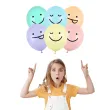 balony usmiechniete buzki pastel mix partydeco 12 50 szt