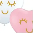 balony usmiechniete serduszka mix qualatex 11 25 szt