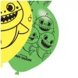 balony wesole rekiny mix amscan 11 6 szt