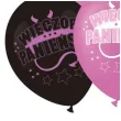 balony wieczor panienski rozowe partypal zestaw 8 szt