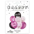 balony wieczor panienski rozowe partypal zestaw 8 szt