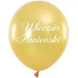balony wieczor panienski zloty partypal 12 5 szt