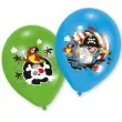 balony wyspa skarbow pastel mix amscan 11 6 szt