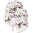 balony z konfetti classic mix dekoracjepolska 12 5 szt