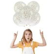 balony z konfetti classic transparentne arpex 12 5 szt