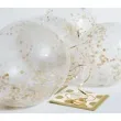 balony z konfetti classic zlote unique 12 6 szt