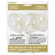 balony z konfetti classic zlote unique 12 6 szt