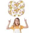 balony z konfetti classic zloto rozowe folat 12 4 szt