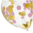 balony z konfetti classic zloto rozowe folat 12 4 szt