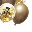 balony z konfetti happy birthday 18 mix z konfetti zloty jix 12 10 szt