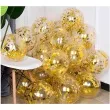 balony z konfetti transparentne zlote partypal 12 5 szt