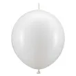 balony z lacznikiem bialy partydeco 11 20 szt