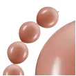 balony z lacznikiem brudny roz partydeco 13 20 szt