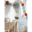 balony z lacznikiem niebieski partydeco 11 20 szt