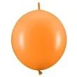 balony z lacznikiem pomaranczowy partydeco 11 20 szt