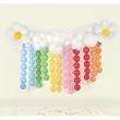 balony z lacznikiem pomaranczowy partydeco 11 20 szt