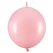 balony z lacznikiem rozowy partydeco 11 20 szt