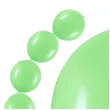balony z lacznikiem zielony partydeco 11 20 szt
