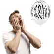 balony zebra paski partydeco 11 50 szt