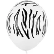 balony zebra paski partydeco 11 50 szt