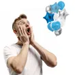 balony zestaw imprezowy its a boy bialo srebrno niebieski folat 10 szt