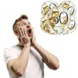 balony zlote konfetti 50 urodziny dekoracje polska 12 5 szt