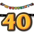 baner 40 urodzinki 195 cm