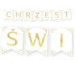 baner chrzest swiety bialy partypal 160 cm