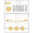 baner chrzest swiety golebie zloty partypal 150 cm