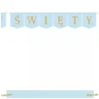 baner chrzest swiety jasnoniebieski partydeco 2 m