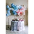 baner chrzest swiety jasnoniebieski partydeco 200 cm