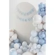 baner chrzest swiety jasnoniebieski partydeco 200 cm