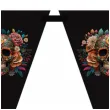baner flagi dia de los muertos czarny congee 5 m