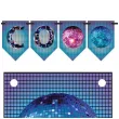 baner flagi disco lata 80 congee 5m