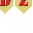 baner flagi dzien chlopaka bezowo czerwony 2 8 m