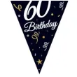 baner flagi happy birthday 60 urodziny b c czarny godan 270 cm