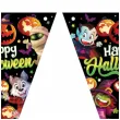 baner flagi happy halloween male potwory guirca 3 m