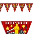 baner flagi hollywood party 3 6 m