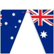 baner flagi panstwa swiata australia diy 3 6 m